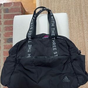 Adidas Black Duffel Bag